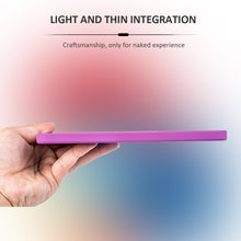 For iPad mini 6 Liquid Silicone Magnetic Pen Function Tablet Case(Rainbow)