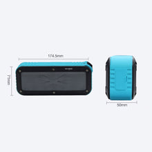 W-KING S20 Loudspeakers IPX6 Waterproof Bluetooth Speaker Portable NFC Bluetooth Speaker for Outdoors / Shower / Bicycle FM Radio (Green)