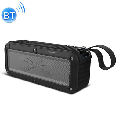 W-KING S20 Loudspeakers IPX6 Waterproof Bluetooth Speaker Portable NFC Bluetooth Speaker for Outdoors / Shower / Bicycle FM Radio (Black)