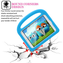 For iPad 4/3/2 Sparrow Style EVA Material Children Shockproof Casing Shell(Blue)