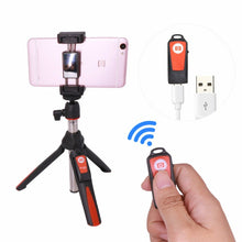Benro MK10 Mobile Phone Live Bluetooth Remote Control Selfie Stick Tripod(White)