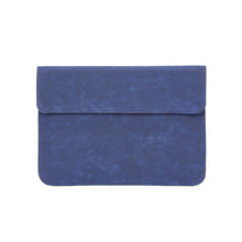 Horizontal Sheep Leather Laptop Bag For Macbook Pro 15.4 Inch A1707/A1990(Liner Bag (Dark Blue))