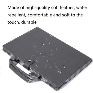 Book Style Laptop Protective Case Handbag For Macbook 16 inch(Black)