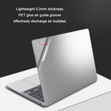 JRC Upper Cover Film + Bottom Cover Film + Full-Support Film + Touchpad Film Laptop Protective Sticker For Macbook 16Pro 2021 A2485(Dark Gray)