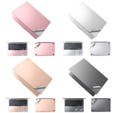 JRC Upper Cover Film + Bottom Cover Film + Full-Support Film + Touchpad Film Laptop Protective Sticker For Macbook 14Pro 2021 A2442(Rose Gold)