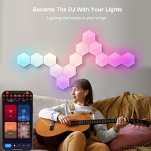 Gaming Ambient Light Smart Chiclet Backdrop Quantum Wall Light, Versions: WIFI(6 PCS/Set)