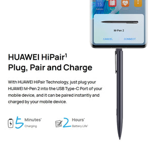 Original Huawei M-Pen 2 Stylus Pen for Huawei Mate 40 Series / MatePad Pro (Grey)