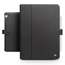 QIALINO Business Style Cowhide Leather Smart Case for iPad Pro 12.9-inch (2018) - Black