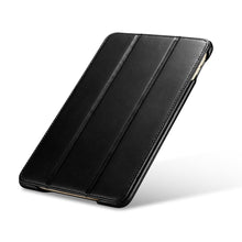 ICARER Retro Genuine Leather Stand Phone Case for iPad mini (2019) 7.9 inch - Black