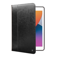 QIALINO Classic Top Layer Leather Tablet Protective Case for iPad 10.2 (2021)/(2020)/(2019)/Pro 10.5-inch (2017)/Air 10.5 inch (2019) - Black