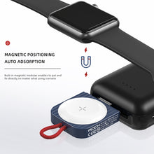 ROCK W26 Portable Magnetic Wireless Charger for Apple Watch(Blue)