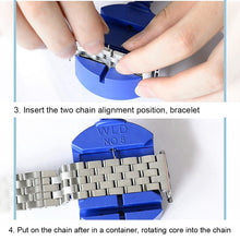 Hidden Butterfly Buckle 7 Beads Stainless Steel Watch Band For Apple Watch 42mm(Silver)