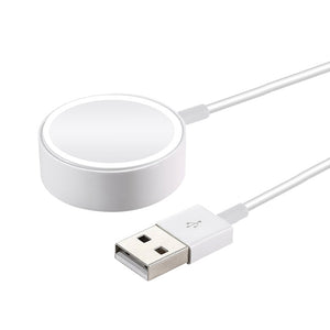 Magnetic Wireless Charger for Apple Watch Series Ultra & 8 & 7 & 6 & 5 & 4 & 3 & 2(White)