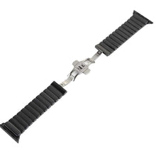 For Apple Watch Series 3 & 2 & 1 42mm Delicate Ceramics Wrist Watch Band(Black)