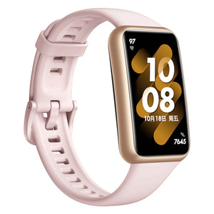 Original HUAWEI Band 7 NFC Edition, 1.47 inch AMOLED Screen Smart Watch, Support Blood Oxygen Monitoring / 14-days Battery Life(Pink)