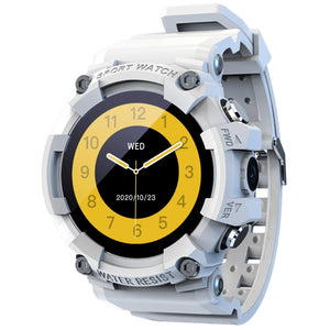 LOKMAT SKY 4G Call Waterproof Smart Watch, 1.28 inch SL8521E Dual Core, 512MB+4GB, Multi-sport Modes, SOS (White)