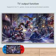 Powkiddy X12 Plus Retro Classic Games Handheld Game Console with 7 inch HD Screen & 16GB Memory, Support MP4 / E-book (Red + Blue)