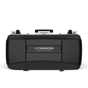 VR SHINECON G06EB Virtual Reality 3D Video Glasses Suitable for 4.7 inch - 6.1 inch Smartphone with HiFi Headset (White)