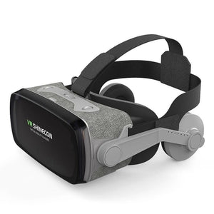 VR SHINECON G07E Virtual Reality 3D Video Glasses Suitable for 4.0 inch - 6.3 inch Smartphone(Grey)