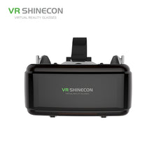 VR SHINECON G06E Virtual Reality 3D Video Glasses Suitable for 4.7 inch - 6.1 inch Smartphone with Headset (White)