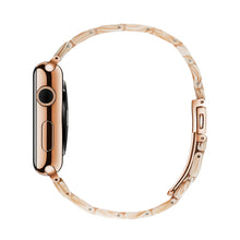 Simple Fashion Resin Watch Band for Apple Watch Series 5 & 4 44mm & Series 3 & 2 & 1 42mm(Silk White)