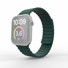 Magnetic Loop Watch Band For Apple Watch Series 7 41mm / 6 & SE & 5 & 4 40mm / 3 & 2 & 1 38mm(Green)