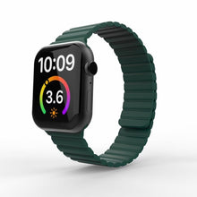 Magnetic Loop Watch Band For Apple Watch Series 7 41mm / 6 & SE & 5 & 4 40mm / 3 & 2 & 1 38mm(Green)
