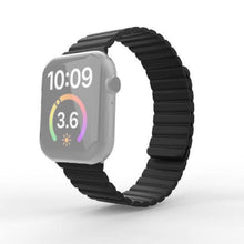 Magnetic Loop Watch Band For Apple Watch Series 7 41mm / 6 & SE & 5 & 4 40mm / 3 & 2 & 1 38mm(Black)