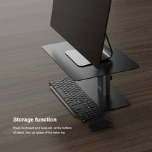 NILLKIN N6 Adjustable High Desk Laptop Monitor Stand Holder (Black)