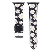 Printed Leather Watch Band For Apple Watch Ultra 49mm / Series 8&7 45mm / SE 2&6&SE&5&4 44mm / 3&2&1 42mm(J)