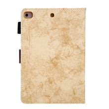 For iPad Mini 1 / 2 / 3 / 4 Business Style Horizontal Flip Leather Case, with Holder & Card Slot & Photo Frame & Sleep / Wake-up Function(Yellow)