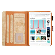 For iPad Mini 1 / 2 / 3 / 4 Business Style Horizontal Flip Leather Case, with Holder & Card Slot & Photo Frame & Sleep / Wake-up Function(Yellow)