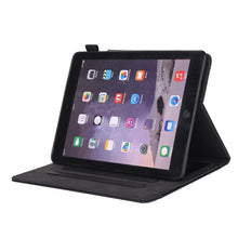 For iPad 10.2 2021 / 2020 / 2019 Business Style Horizontal Flip Leather Case with Holder & Card Slot & Photo Frame & Wallet(Black)