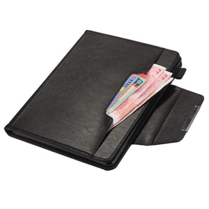 For iPad 10.2 2021 / 2020 / 2019 Business Style Horizontal Flip Leather Case with Holder & Card Slot & Photo Frame & Wallet(Black)