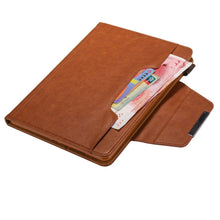 For iPad 10.2 2021 / 2020 / 2019 Business Style Horizontal Flip Leather Case with Holder & Card Slot & Photo Frame & Wallet(Brown)