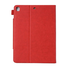 For iPad 10.2 2021 / 2020 / 2019 Business Style Horizontal Flip Leather Case with Holder & Card Slot & Photo Frame & Wallet(Red)