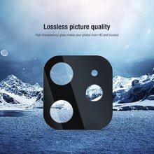 For iPhone 12 mini NILLKIN 2 in 1 HD Full Screen Tempered Glass Film Camera Protector Set
