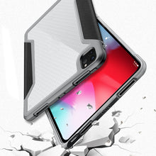 Mutural Yagao Series PC Horizontal Flip Leather Case with Holder & Pen Slot For iPad Air 2022 / 2020 10.9(Grey)