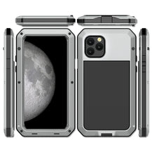 For iPhone 11 Metal Armor Triple Proofing  Protective Case(Silver)