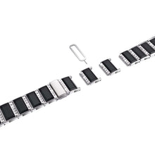 XingYao Series Two-tone Steel Watch Band For Apple Watch Ultra 49mm / Series 8&7 45mm / SE 2&6&SE&5&4 44mm / 3&2&1 42mm(Silver+Black)