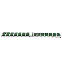 XingYao Series Two-tone Steel Watch Band For Apple Watch Ultra 49mm / Series 8&7 45mm / SE 2&6&SE&5&4 44mm / 3&2&1 42mm(Silver+Green)