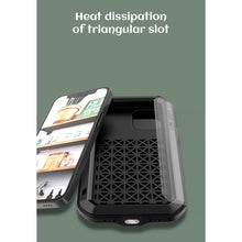 For iPhone 12 LOVE MEI Metal Shockproof Waterproof Dustproof Protective Case(Black)