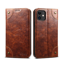 For iPhone 11 Baroque Simple Horizontal Flip Leather Case, with Holder & Card Slots & Wallet(Light Brown)