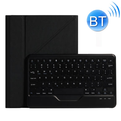 B09 Splittable Bluetooth Keyboard Leather Tablet Case with Triangle Holder & Pen Slot For iPad 10.2 2020 & 2019 / Pro 10.5 inch / Air 3 10.5 inch(Black Diamond Pattern)