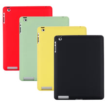 Solid Color Liquid Silicone Dropproof Full Coverage Protective Case For iPad 4 / 3 / 2(Green)