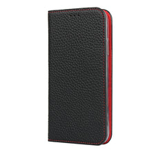 For iPhone 11 Pro Litchi Genuine Leather Phone Case (Black)