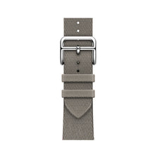 Two-color Nylon Braid Watch Band For Apple Watch Ultra 49mm / Series 8&7 45mm / SE 2&6&SE&5&4 44mm / 3&2&1 42mm(Grey)