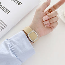 Modern Style Silicone Watch Band For Apple Watch Ultra 49mm / Series 8&7 45mm / SE 2&6&SE&5&4 44mm / 3&2&1 42mm, Style:Silver Buckle(Purple)