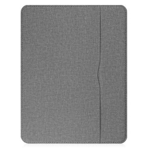 For iPad Pro 11 2022 / 2021 / 2020 / 2018 Cloth Texture TPU Horizontal Flip Leather Tablet Case with Pen Slot & Holder(Grey)