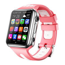 W5 1.54 inch Full-fit Screen Dual Cameras Smart Phone Watch, Support SIM Card / GPS Tracking / Real-time Trajectory / Temperature Monitoring, 1GB+8GB(Silver Pink)
